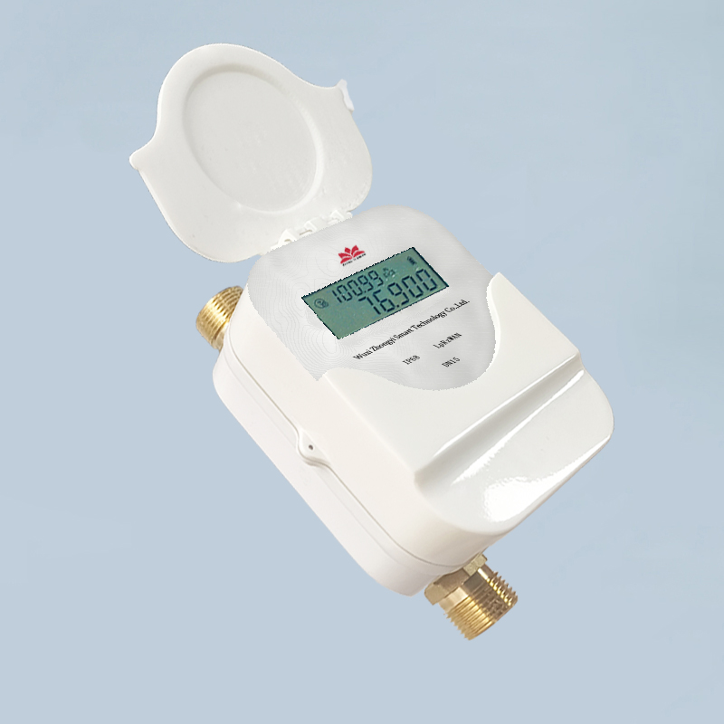 Ultrasonic non valve controlled water meter