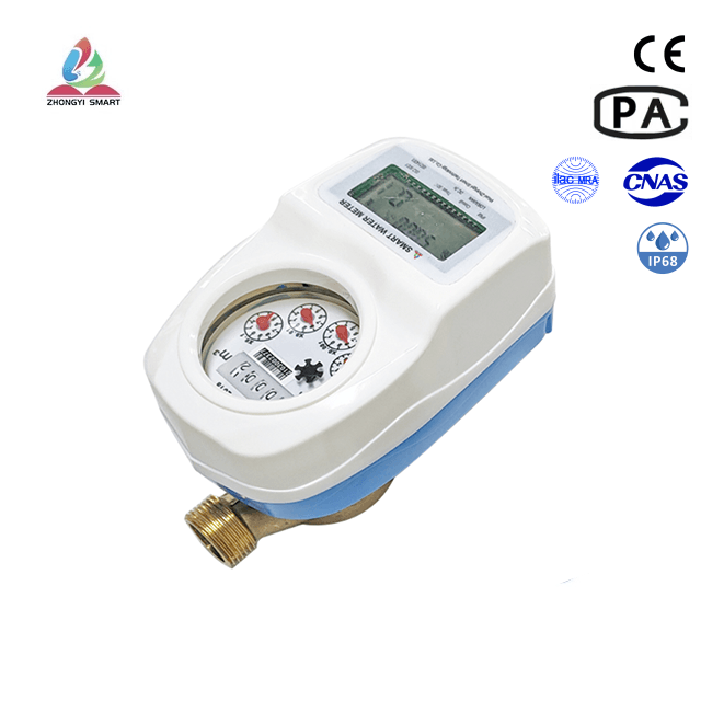 Kontrol Katup Aliran Tunggal Pengukur Air Cerdas DN15-25
