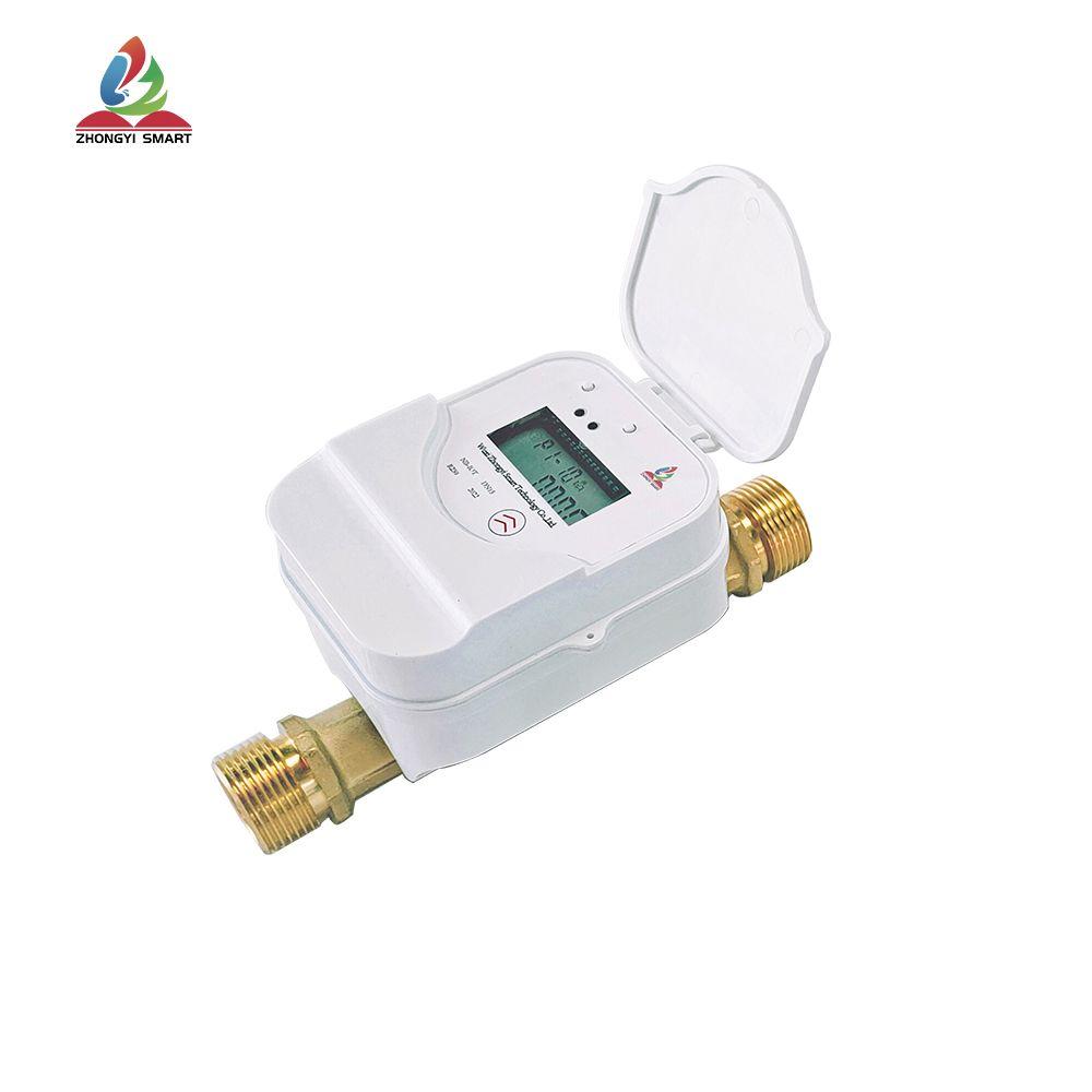 Smart ultrasonic non valve controlled water meter