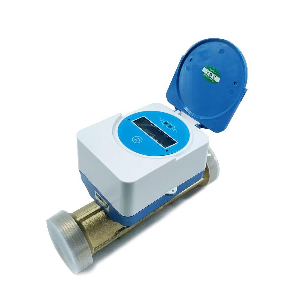 Smart ultrasonic non valve controlled water meter