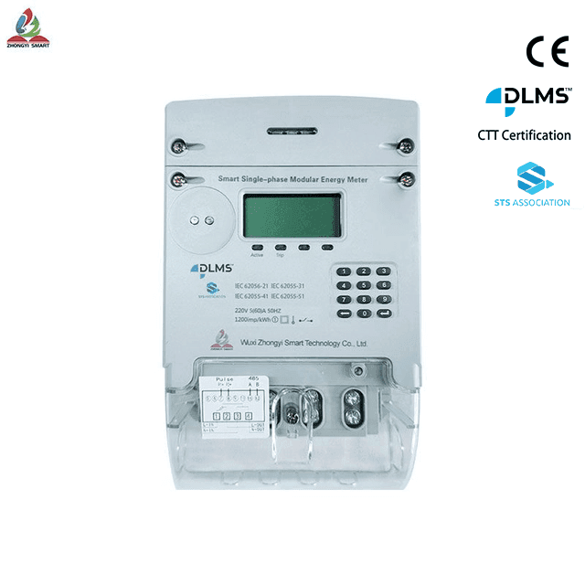 Однофазный счетчик электроэнергии DDZDZY01-B STS