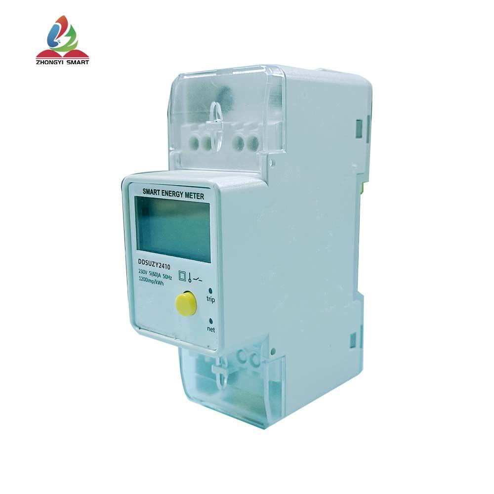 Single Phase Rail Type Intelligent Electric Energy Meter
