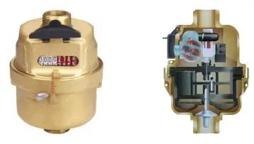 What are the common water meter measurement principles?