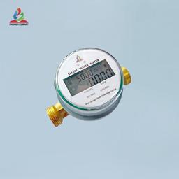 What is the working principle of a Single Jet Water Meter, and how does it measure water flow?