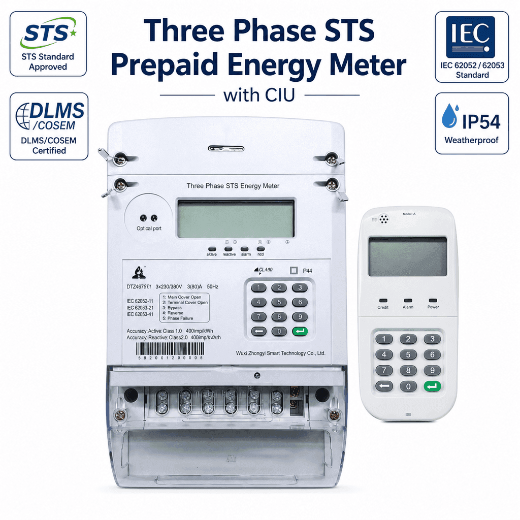 Three-Phase Smart Meter (DLMS/COSEM Protocol) Technical Brochure