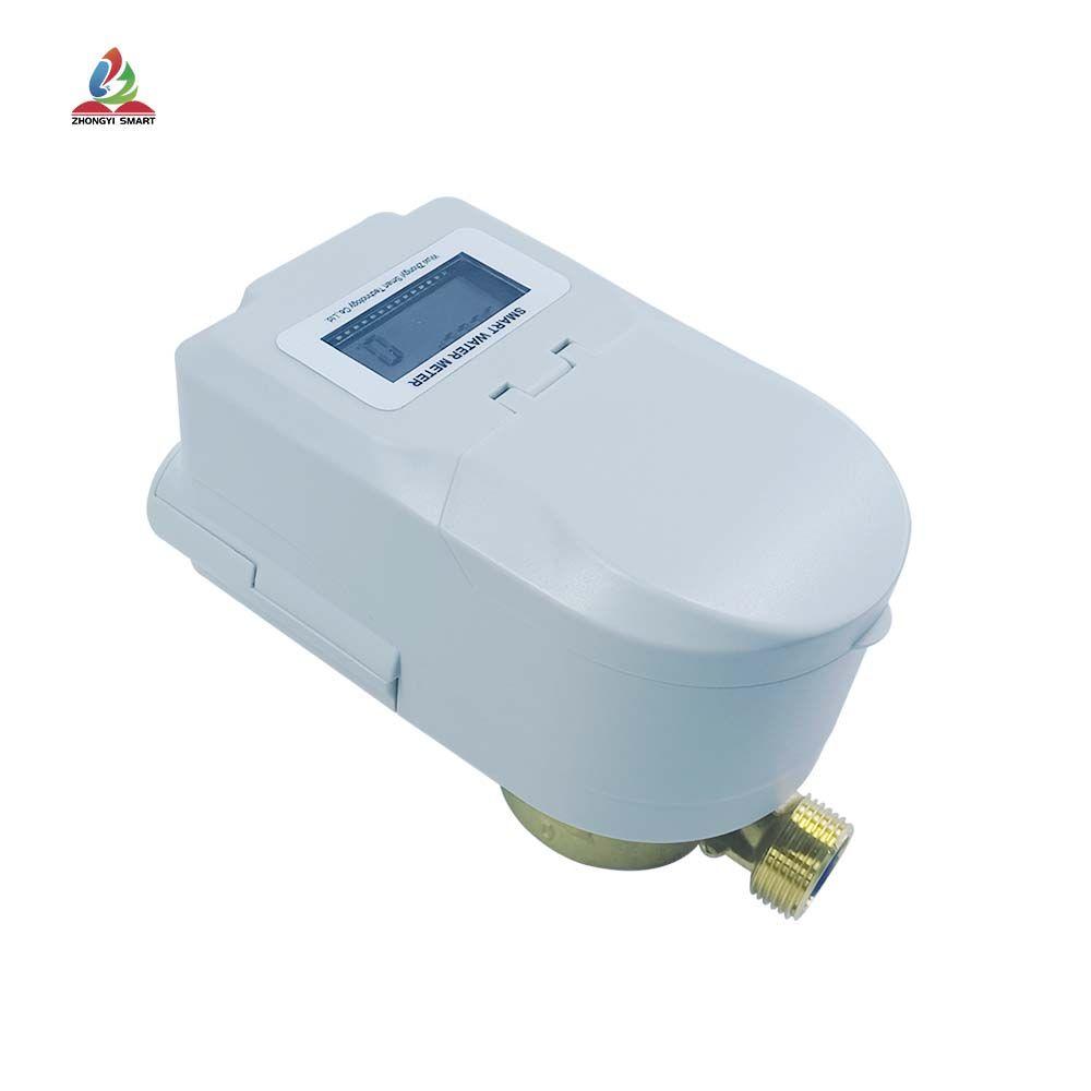 Smart single flow valve controlled water meter