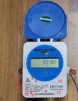 Interpretación de las Placas de Identificación de Medidores de Agua, Electricidad y Gas