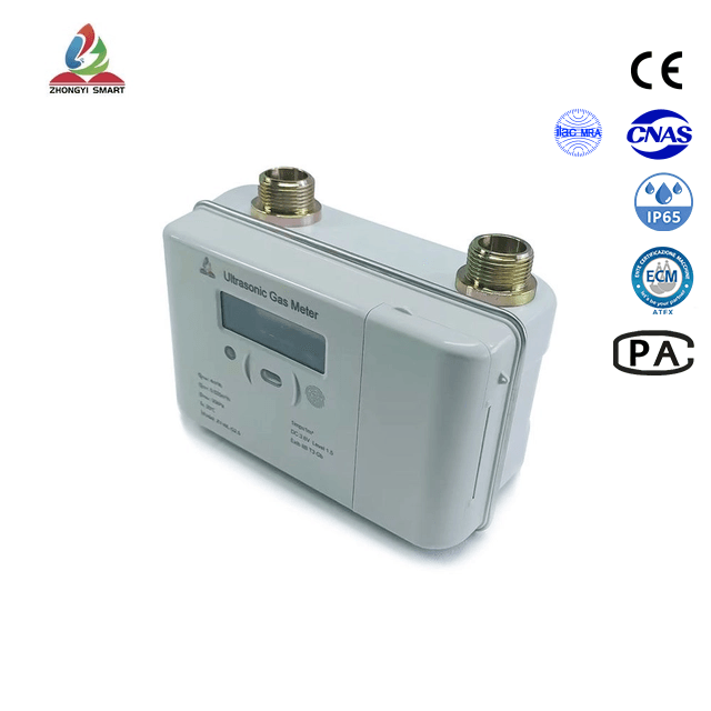 Pengukur gas ultrasonik yang dipasang di dinding