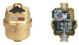 What are the common water meter measurement principles?