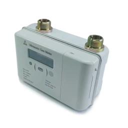 How do ultrasonic gas meters improve gas safety?