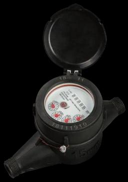 How do volumetric water meters help in water conservation and efficient resource management?